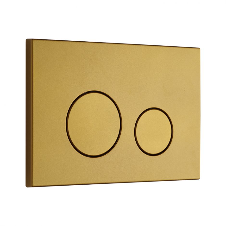 Изображение Клавиша для смыва KKPOL M11 350/PPZ/038-00-00 темное золото матовое