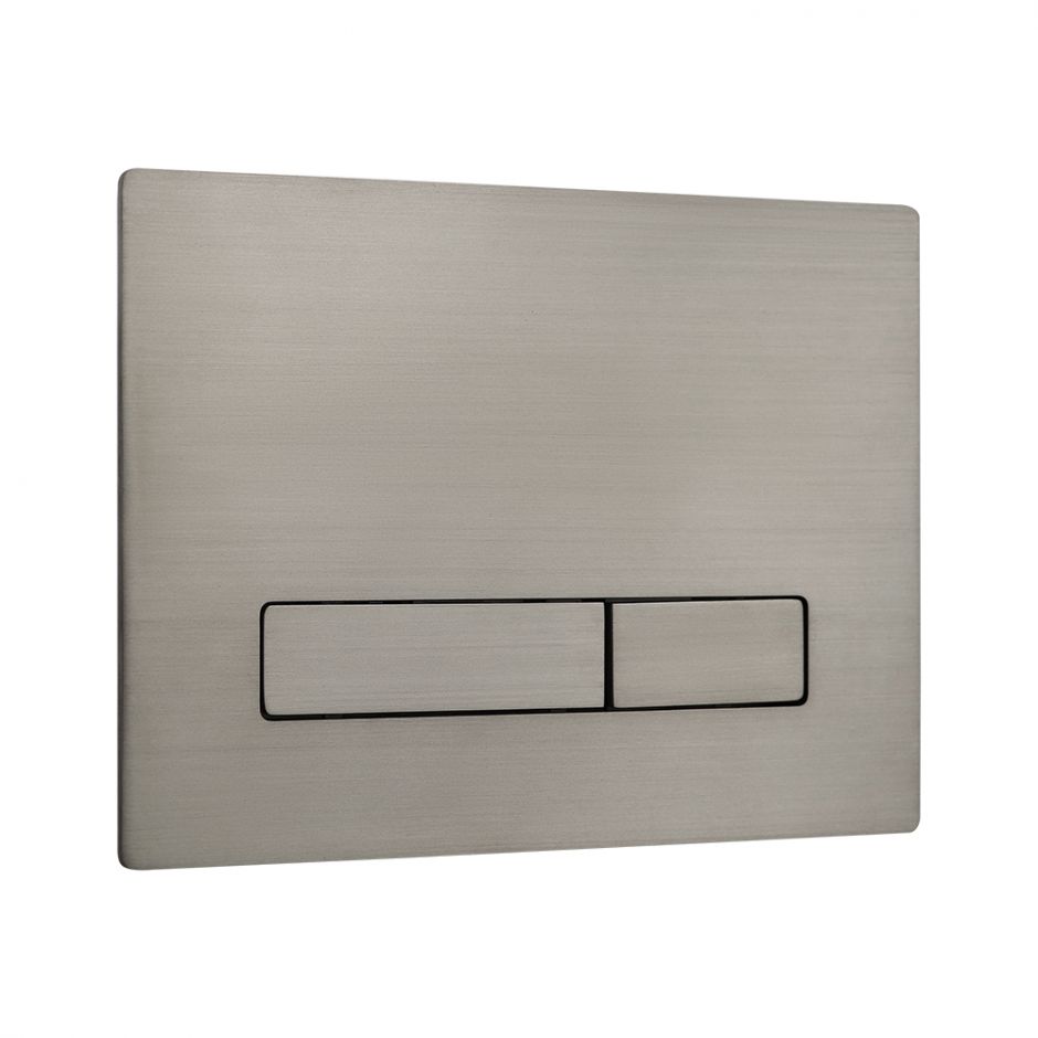 Кнопка для смыва KKPOL Metal Slim 350/PSM/006-00-00 в цвете титан