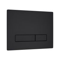 Кнопка для смыва KKPOL Metal Slim 350/PSM/011-00-00 цвет черный матовый схема 1
