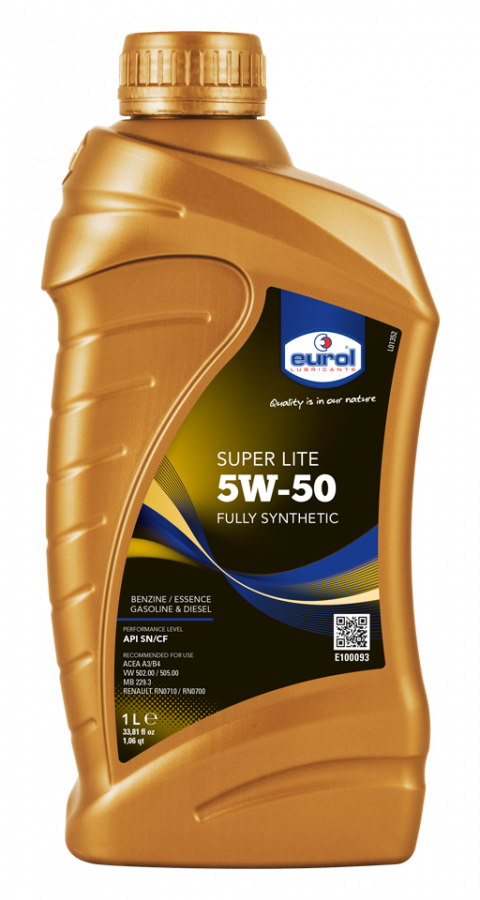 EUROL Super Lite 5W-50, 1л