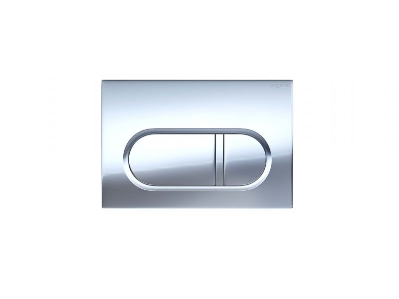 KDI-0000043 (016B) Панель смыва Aquatek Хром глянец