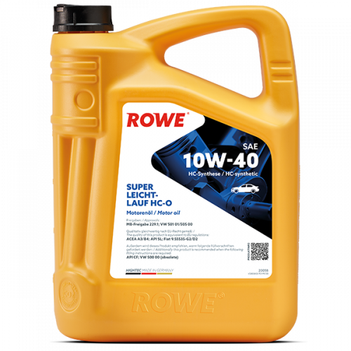 Rowe Hightec Super Leichtlauf 10W-40 HC-O, 5л