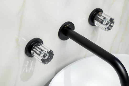 Вентильный встраиваемый смеситель для раковины Boheme Aura 152 схема 7