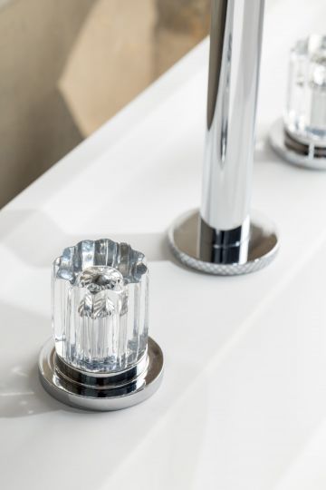 Вентильный смеситель для раковины Boheme Elegante 152 на горизонтальную поверхность схема 10