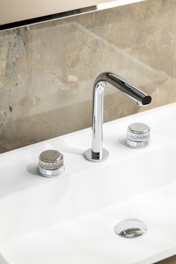 Cмеситель на горизонтальную поверхность Boheme Aura 152 схема 5