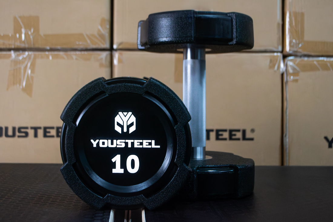 Yousteel Гантель EVO 10 кг полиуретановая