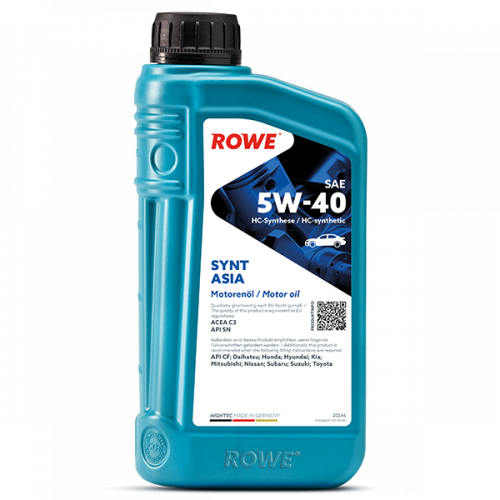 Rowe Hightec Synt Asia SAE 5W-40, 1л