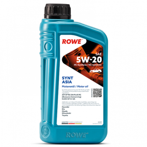 Rowe Hightec Synt Asia SAE 5W-20,1л