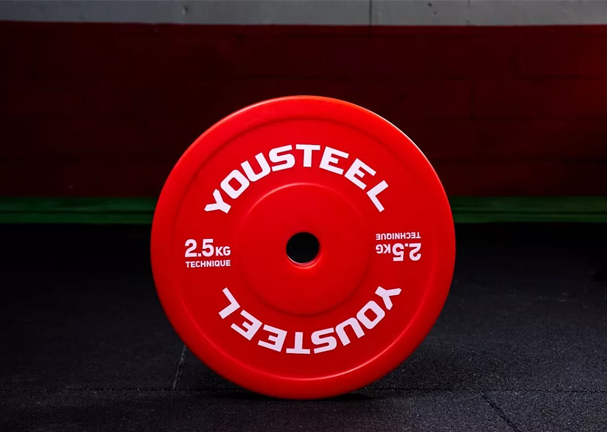 Yousteel Диск технический пластиковый 2.5 кг, красный