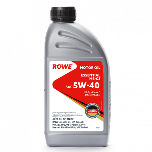 Rowe Essential SAE 5W-40 MS-C3, 1л