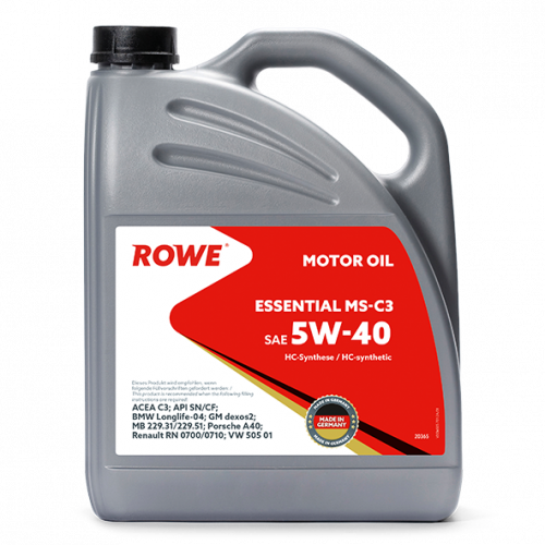 Rowe Essential 5W-40 MS-C3, 5л