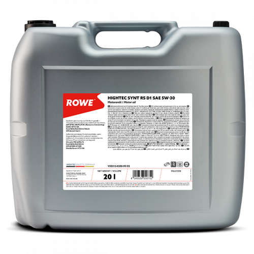 Rowe Hightec Synt RS D1 SAE 5W-30, 20л
