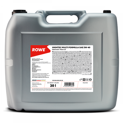 Rowe Hightec Multi Formula 5W-40, 20л