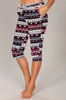 Бриджи женские 5 [красно-синий]