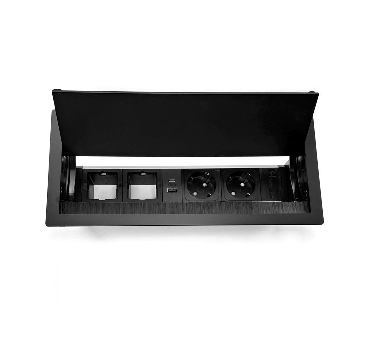 Блок врезной  VERSAFLAPDUAL ЧЕРНЫЙ