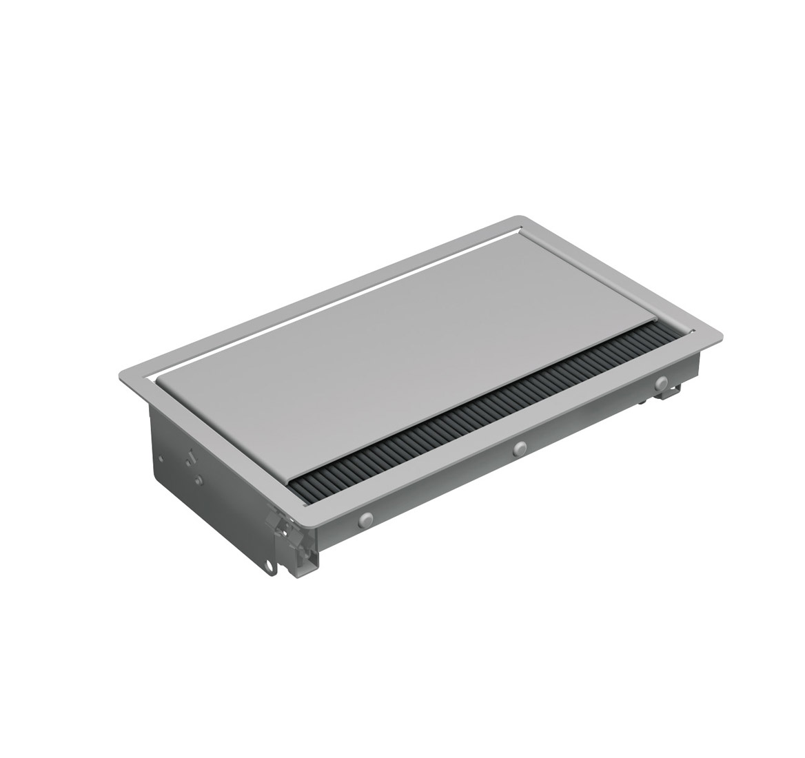 Электрический блок встраиваемый CONI 1p+USBch+1HDMI+кабель2м СЕРЫЙ