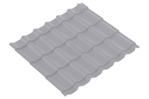 Металлочерепица Супер Monterrey 0.5 Полиэстер двусторонний RAL 7004