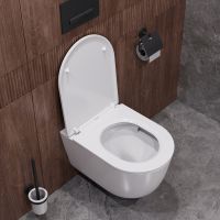 подвесной унитаз без ободка Cezares Relax CZR-3806-53-TH-TOR/SC