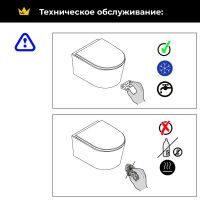 уход за санитарной керамикой Cezares