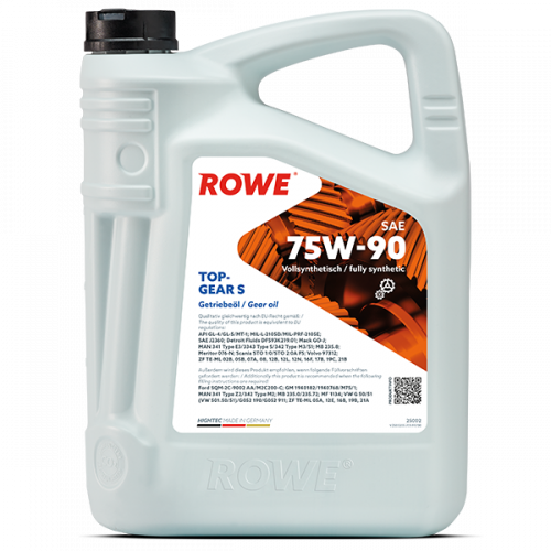 Rowe Hightec Topgear 75W-90 S , 5л