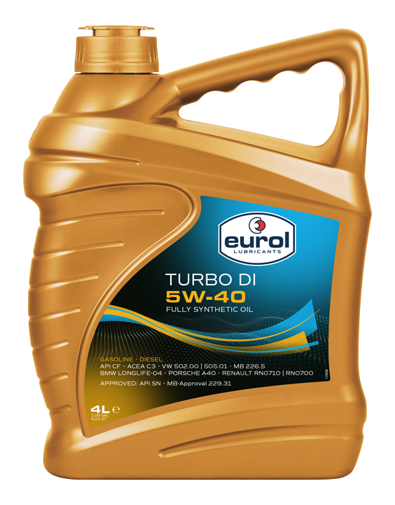 Eurol Turbo DI 5W-40, 4л