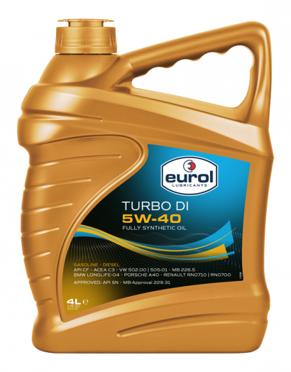 Eurol Turbo DI 5W-40, 4л
