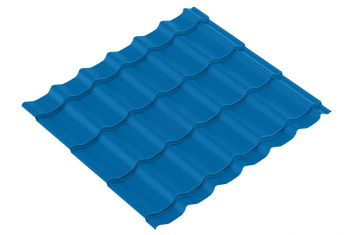 Металлочерепица Супер BARSA 0.5 MAT RAL 5005