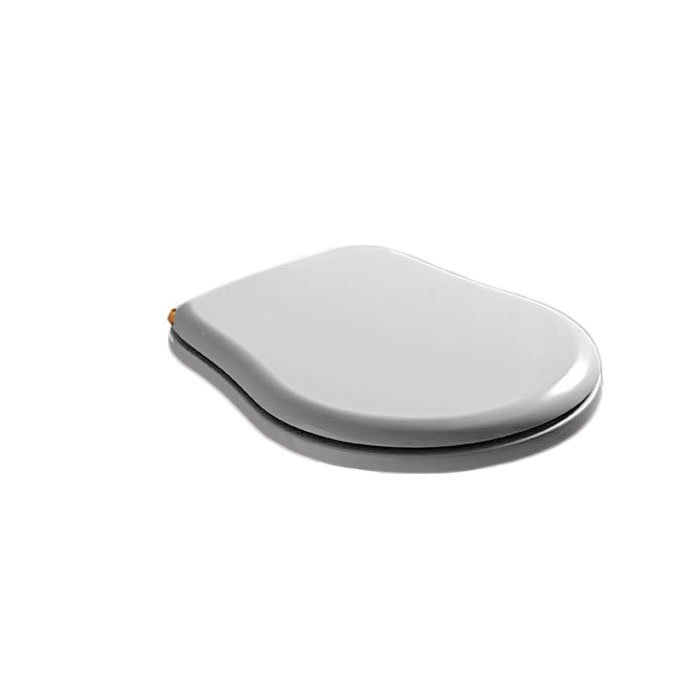 Изображение Сиденье для унитаза Kerasan Retro  108701, цвет белый глянцевый, с микролифтом