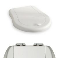 Сиденье для унитаза Kerasan Retro  108901, цвет белый глянцевый, с микролифтом схема 1