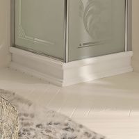 Поддон угловой квадратный Kerasan Retro 133801 90х90 см схема 1