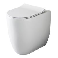 Унитаз напольный Kerasan Flo 310901, безободковый схема 1