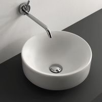 Накладная раковина Kerasan Cento 355830, круглая 45x45 см схема 1