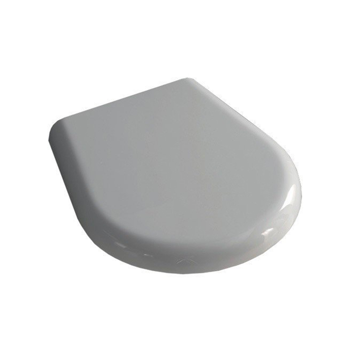 Изображение Сиденье для унитаза Kerasan K09 367401, цвет белый глянцевый, с микролифтом