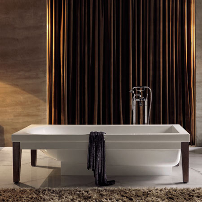 Изображение Ванна на ножках Kerasan Bentley 395001 180х80 см