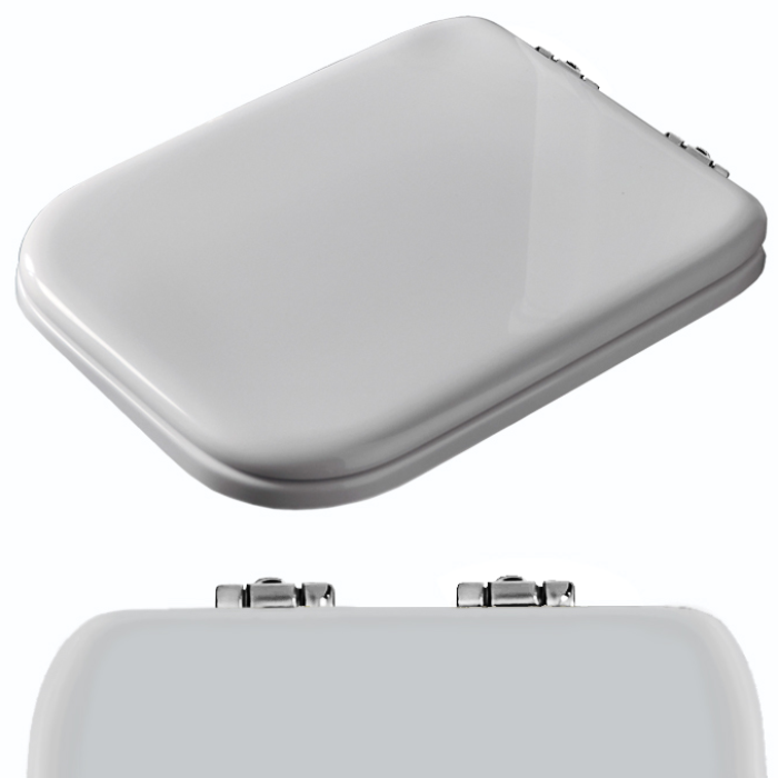 Изображение Сиденье для унитаза Kerasan Waldorf 418801, цвет белый глянцевый, с микролифтом