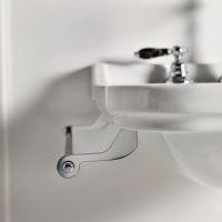 Полотенцедержатель Kerasan Waldorf 740890 с креплением на раковину схема 1 Полотенцедержатель Kerasan Waldorf 740890 с креплением на раковину схема 1