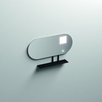 Зеркало Kerasan Mirrors 933031 прямоугольное 100х61 cм, с подсветкой схема 1