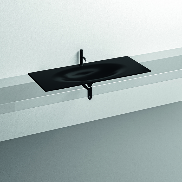 Накладная раковина Kerasan Shape 548031*1, прямоугольная 122x52 см