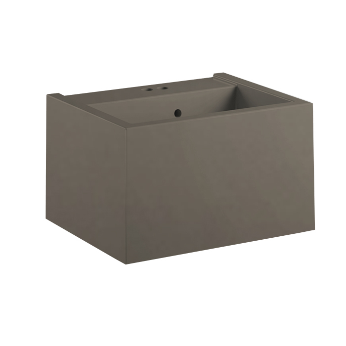 Изображение Бежевая раковина Kerasan Lavabi arredo 574081*2, прямоугольная 60x46, 5 см