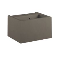 Бежевая раковина Kerasan Lavabi arredo 574081*2, прямоугольная 60x46, 5 см схема 1