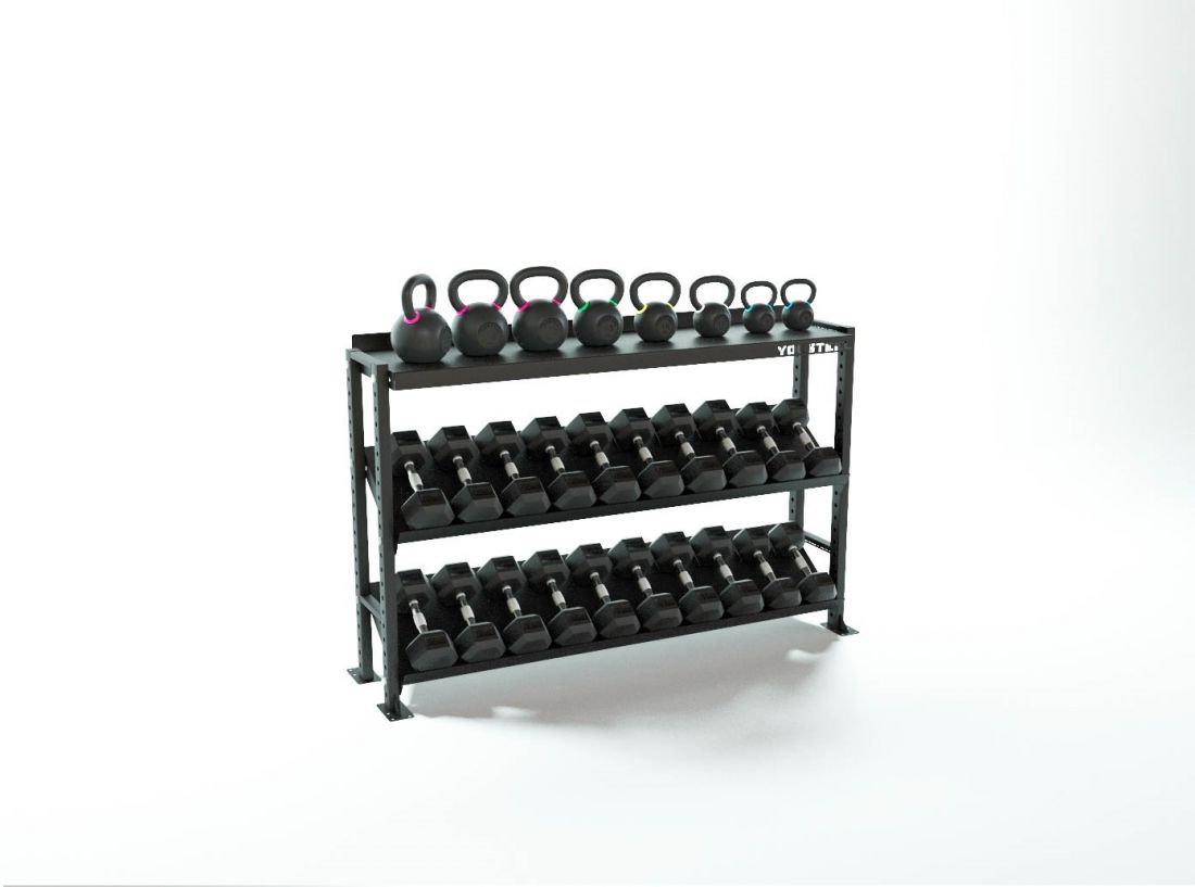 Yousteel Стеллаж СТМ 1800-1200-1-гири-гантели