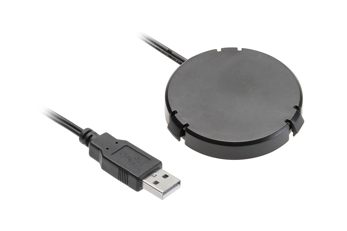 Встраиваемая врезная беспроводная зарядка под стол и мебель, с блоком питания, провод USB 1.5 м, AE-ZLADPOD, на смартфон, айфон, самсунг, телефон, наушники