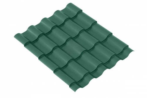 Металлочерепица VERONA 0.5 Полиэстер RAL 6005