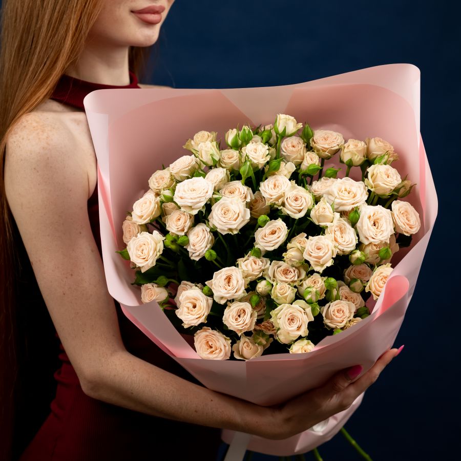 Кустовая роза (сорт Таня) 15 шт