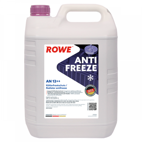 Rowe Hightec Antifreeze AN G12++,концентрат, 5л