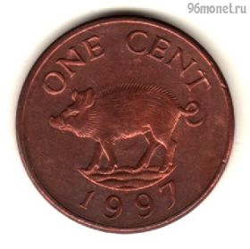 Бермудские острова 1 цент 1997