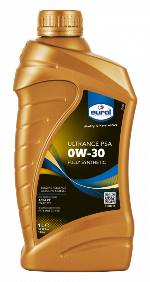 Eurol Ultrance PSA 0W-30, 1л