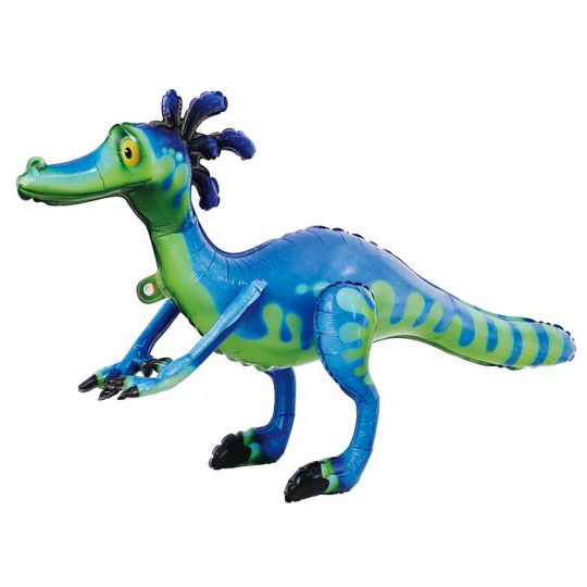 Веган Доктор Динозавров шар фигурный фольгированный с воздухом