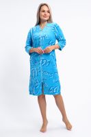 Халат 01  Бренд Rozhkova KV [голубой]