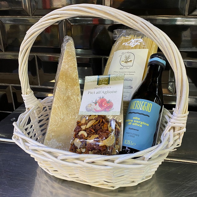 Подарочный набор для спагетти алио, олио и пеперончино Подарочный набор для спагетти алио, олио и пеперончино